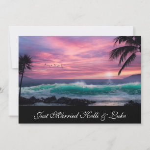 Just Married Photo Card