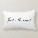 Just Married Pillow<br><div class="desc">Just Married Pillow</div>