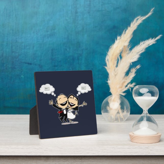 Just married plaque (Insitu)