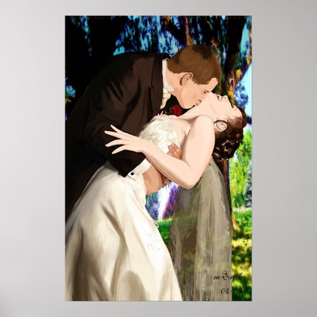Just married poster (Front)