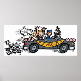 "Just Married!" Poster