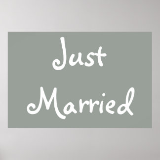 Just Married Poster