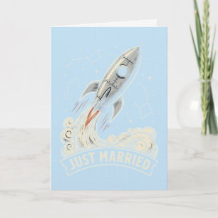 Just Married Rocket Announcement