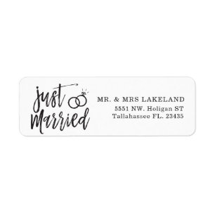Just Married Script   Personalised