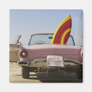 Just Married Sign And Surfboard Magnet
