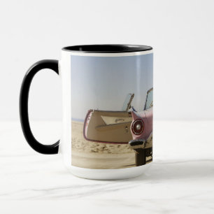 Just Married Sign And Surfboard Mug