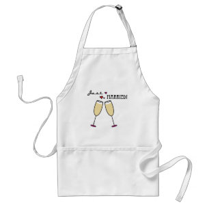 Just Married Standard Apron