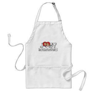 Just Married Standard Apron