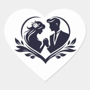 Just Married Sticker