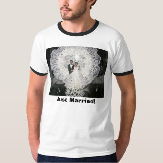  Just Married!  T-Shirt