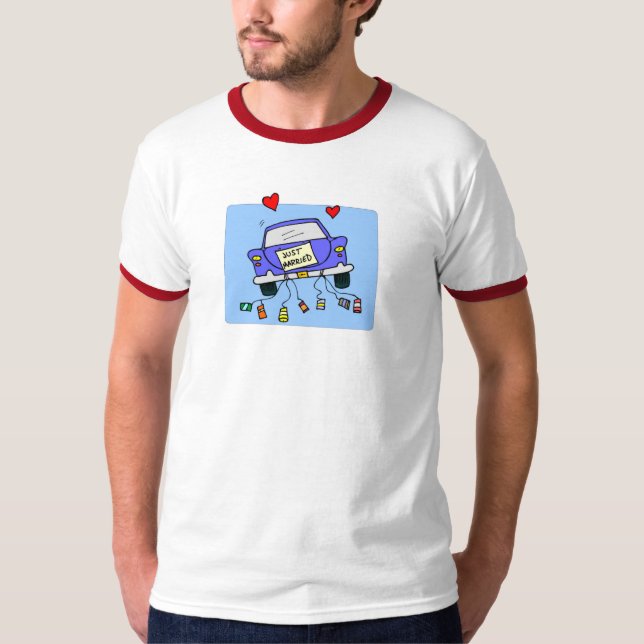 Just Married T-shirt (Front)