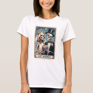 Just Married Tarot Card Theme T-Shirt