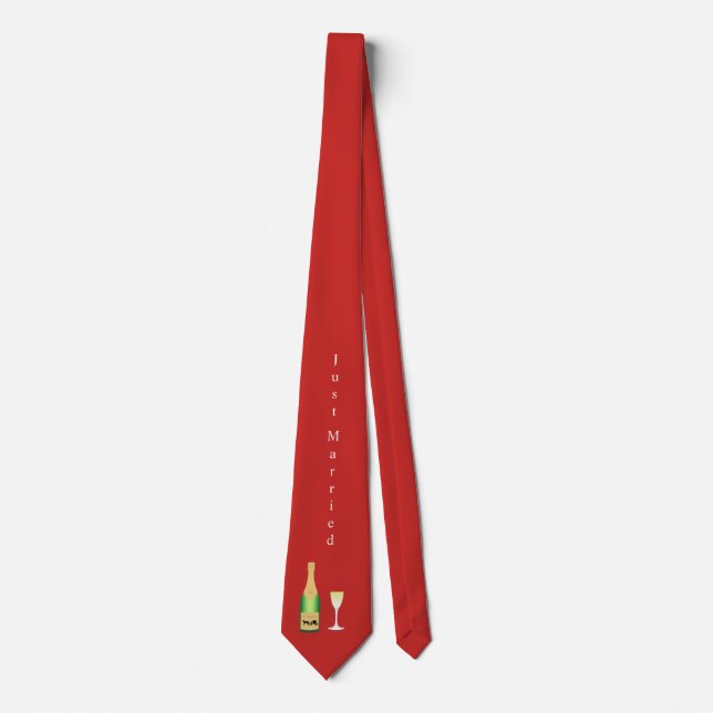 Just Married Tie (Front)