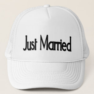 Just Married Trucker Hat