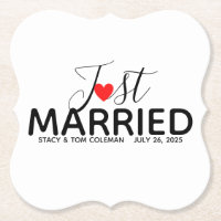 Just Married Wedding Custom 