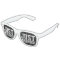 Just married wedding party shades for newly weds