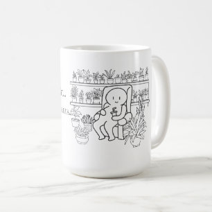 Just Me & My Plants Coffee Mug