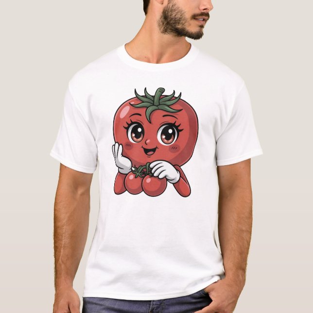 Just Me Tomato T-Shirt (Front)