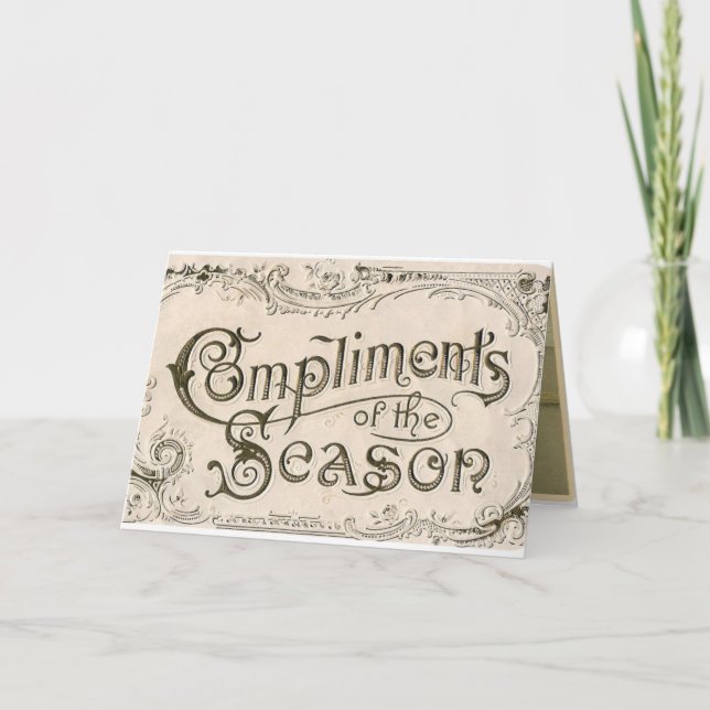 Just monkeying around... holiday card (Front)