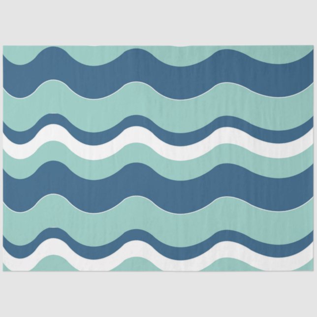Just More Nautical Series Design 3 Tissue Paper (Front)