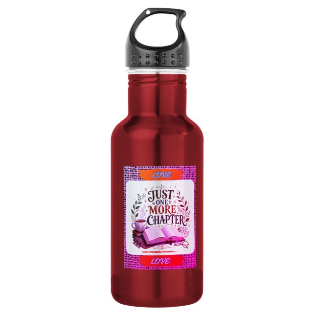 just more one chapter 532 ml water bottle (Front)