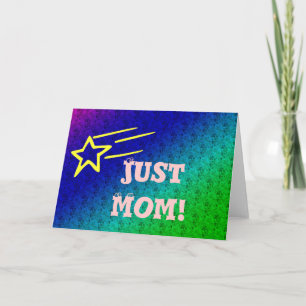 Just Mum Superstar Card