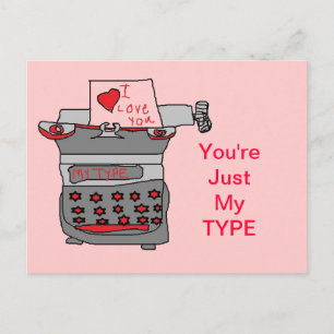 Just My Type Card