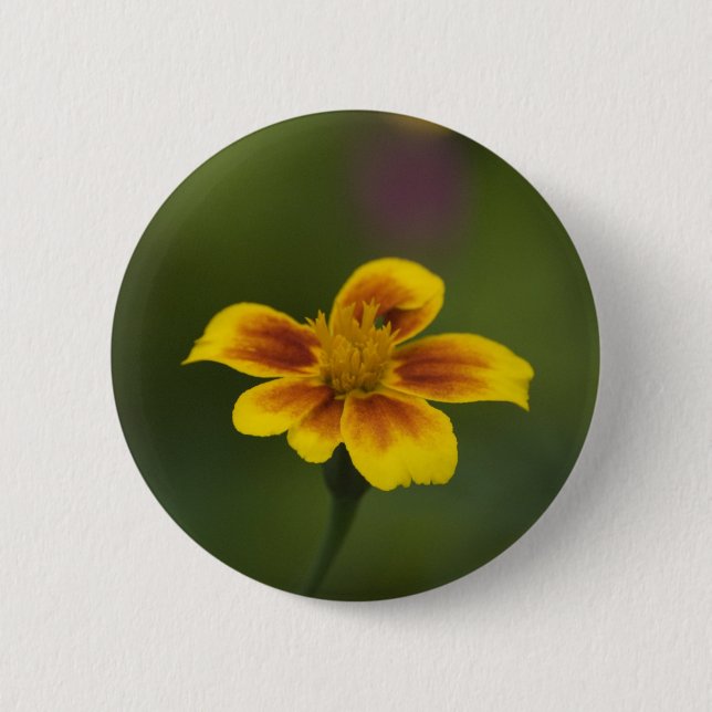 just myself 6 cm round badge (Front)