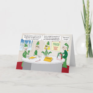 "Just Not Ready?" Christmas Greeting Card