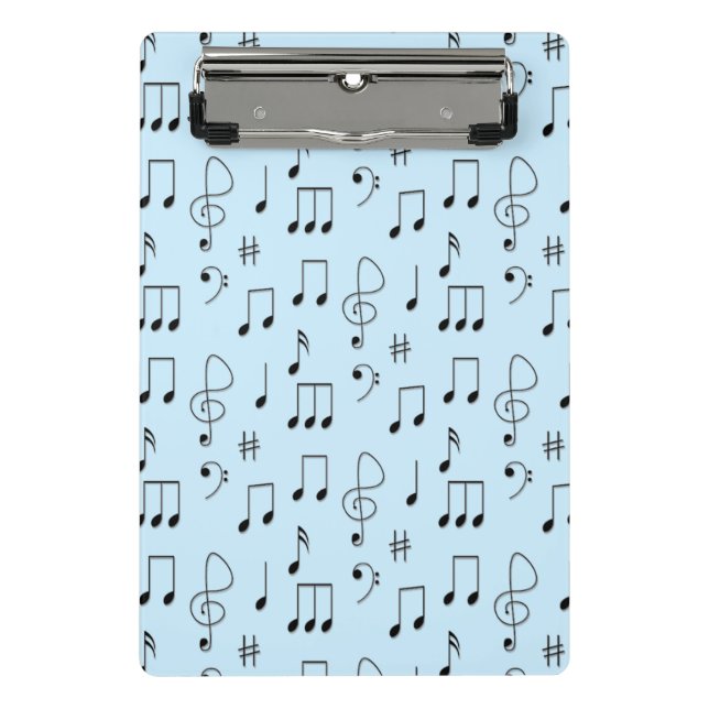 Just Noted Blue Mini Clipboard (Front)