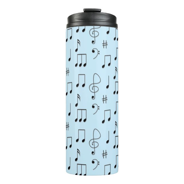 Just Noted Blue Thermal Tumbler (Front)