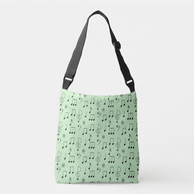 Just Noted Green Crossbody Bag (Front)
