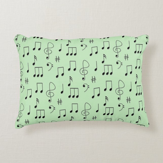 Just Noted Green Decorative Cushion (Front)