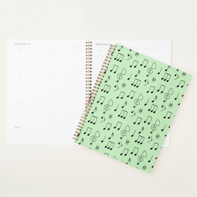 Just Noted Green Planner (Display)