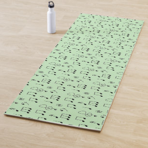 Just Noted Green Yoga Mat