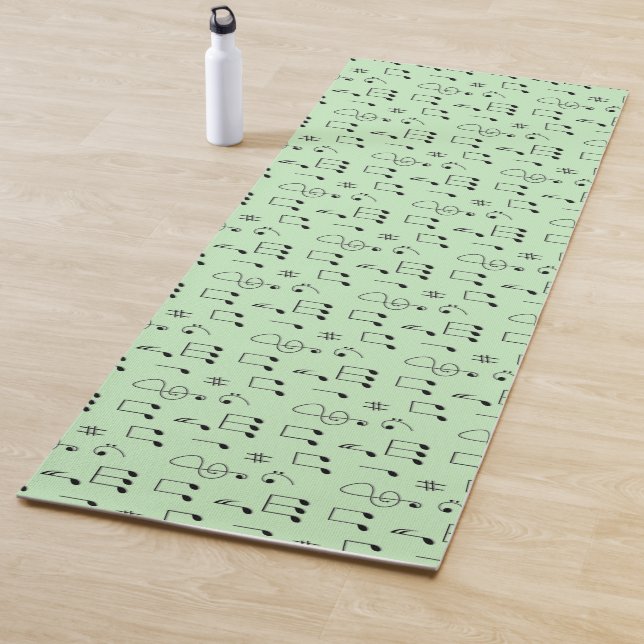 Just Noted Green Yoga Mat (In Situ)
