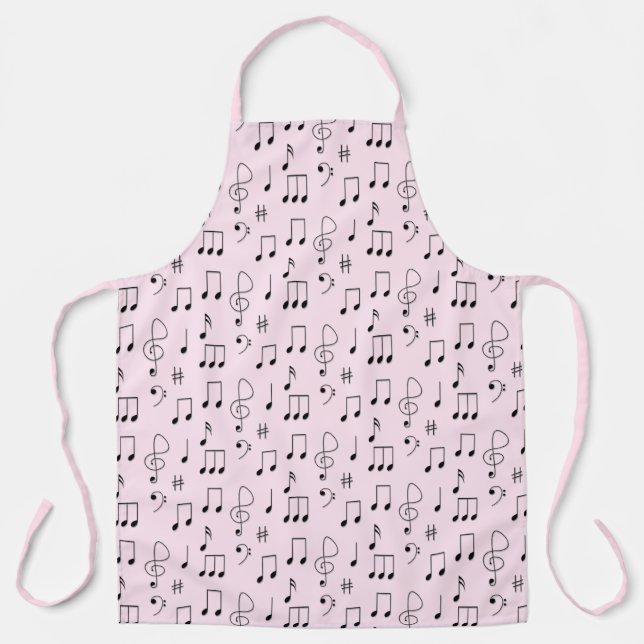 Just Noted Pink Apron (Front)