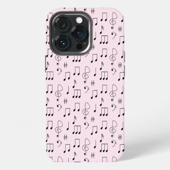 Just Noted Pink iPhone Case (Back)
