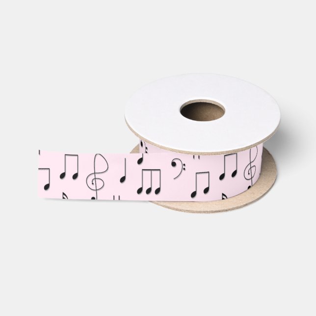 Just Noted Pink Satin Ribbon (Spool)