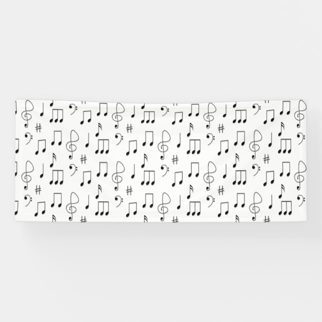 Just Noted White Banner (Horizontal)