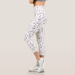 Just Noted White Capri Leggings