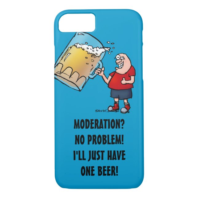 Just One BIG Beer Funny iPod Case (Back)