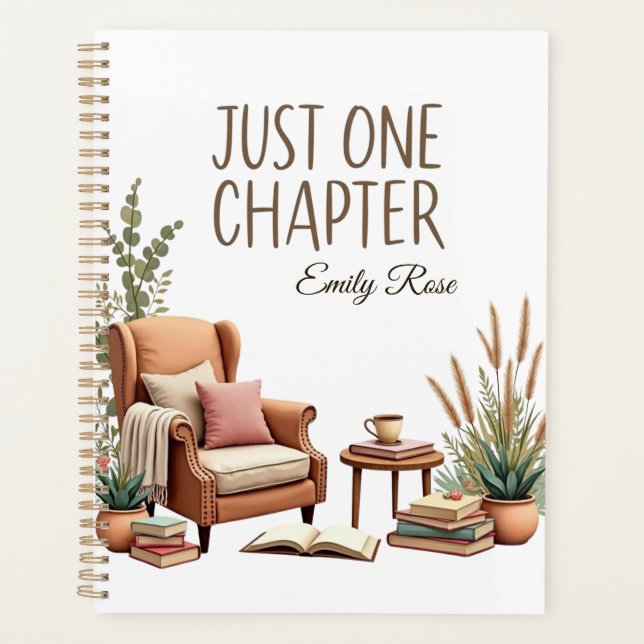 Just One Chapter Personalised Planner (Front)
