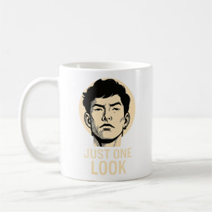 Just One Look – Minimalist Statement Mug