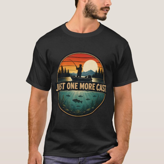 Just One More Cast T-Shirt (Front)