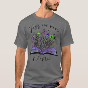 Just One More Chapter Book and Tulip Flower T-Shirt