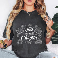Just One More Chapter Book Lover Coffee Reading Qu