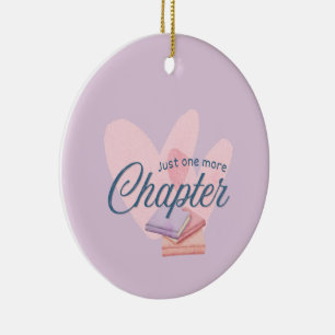 Just One More Chapter Ceramic Tree Decoration