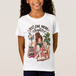 Just One More Chapter – Cosy Book Lover Reading T-Shirt