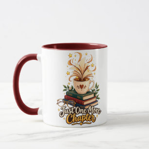 Just One More Chapter Cosy Coffee and Books Mug
